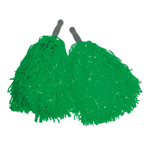 Funny Fashion Groene pom poms op stokje