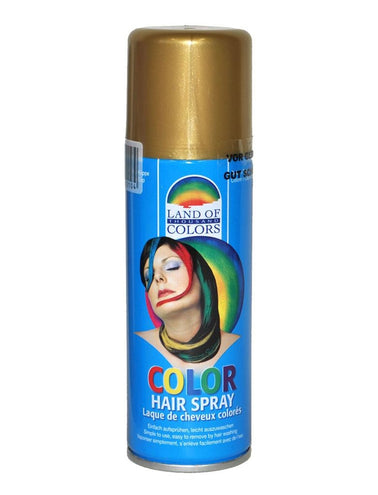 Funny Fashion Haarspray in goud