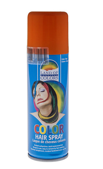 Funny Fashion Haarspray in oranje
