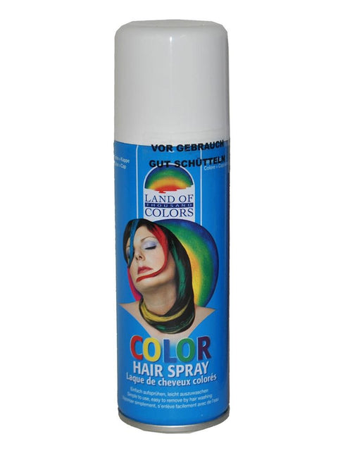 Funny Fashion Haarspray in wit