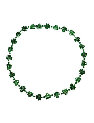 Funny Fashion Halsketting groen St. Patrick's Day