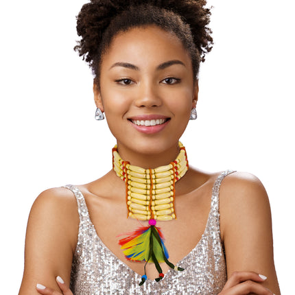 Funny Fashion Halsketting indiaan Chinouk