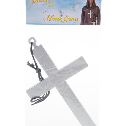 Funny Fashion Halsketting met zilveren kruis