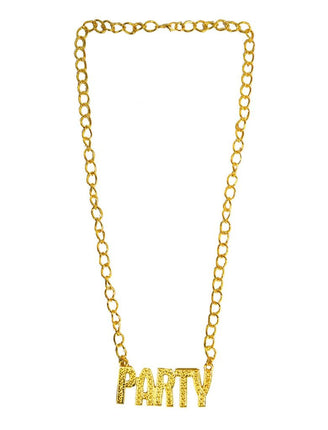 Funny Fashion Halsketting Party nep goud