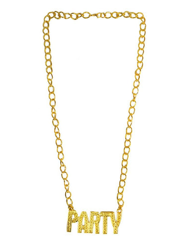 Funny Fashion Halsketting Party nep goud