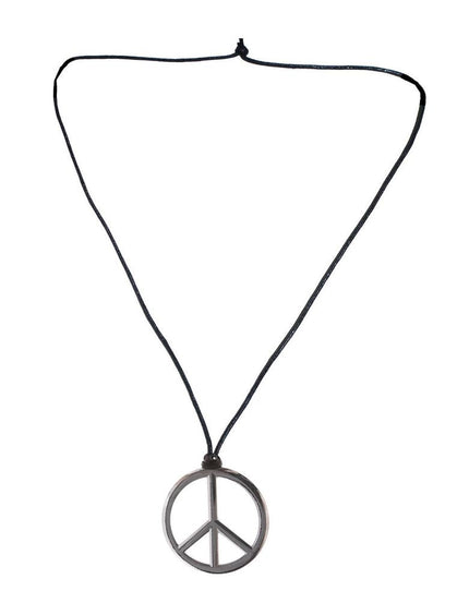Funny Fashion Halsketting peace zilver