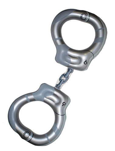 Funny Fashion Handboeien  politie opblaasbaar