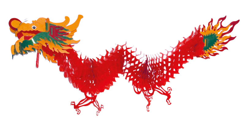 Funny Fashion Hangdeco 2m Chinese Draak