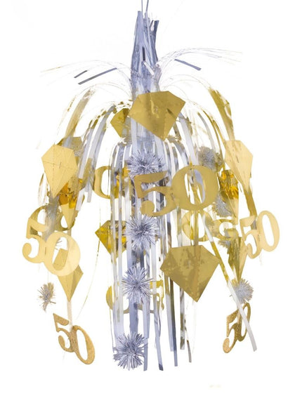 Funny Fashion Hangdeco cijfer 50e verjaardag