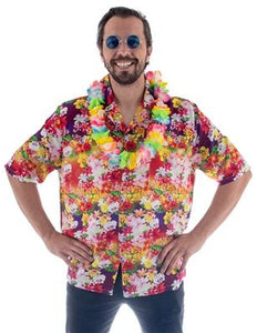 Funny Fashion Hawaii shirt Puck bloemen print