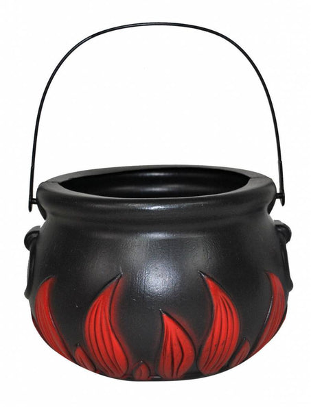 Funny Fashion Heksen ketel met vlammen