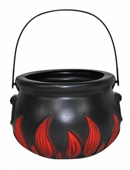 Funny Fashion Heksen ketel met vlammen