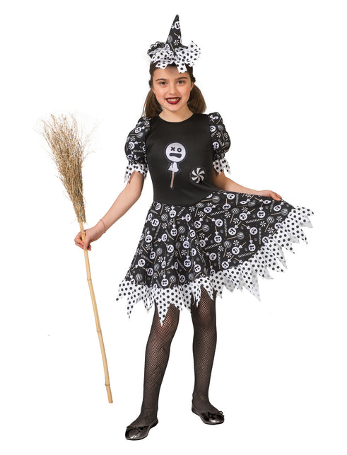 Funny Fashion Heksenjurk Candy meiden