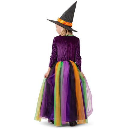 Funny Fashion Heksje meerkleurig kind