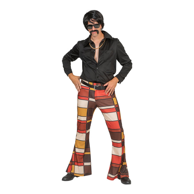 Funny Fashion Hippie broek Robberto heren 70 jaren