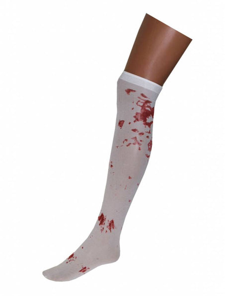 Funny Fashion Hoge kousen zombie verpleegster