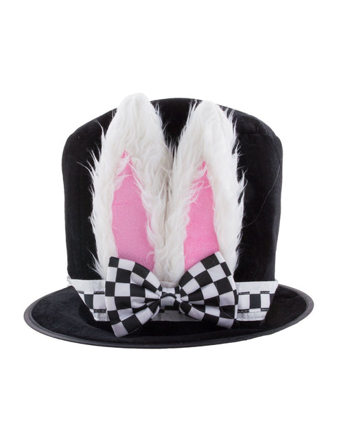 Funny Fashion Hoge paas hoed met oren en strik