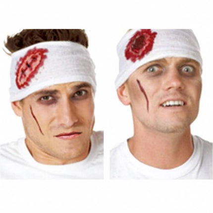 Funny Fashion Hoofdband met nep bloedplek