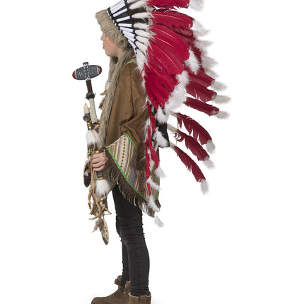 Funny Fashion Indianen pak poncho Moonlight  kinderen