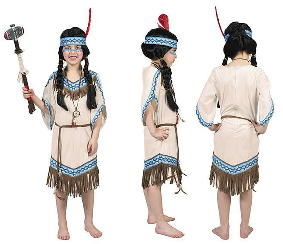 Funny Fashion Indianenjurkje Teepee voor meisjes