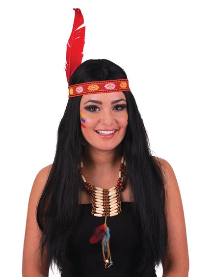 Funny Fashion Indianenpruik Monity