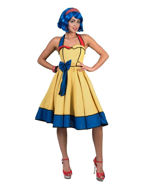 Funny Fashion Jurk Pop art kostuum
