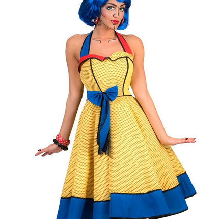 Funny Fashion Jurk Pop art kostuum