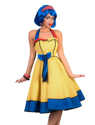 Funny Fashion Jurk Pop art kostuum