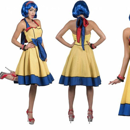 Funny Fashion Jurk Pop art kostuum