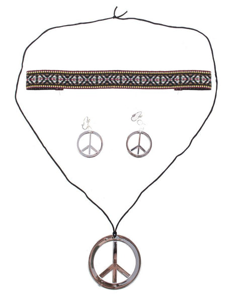 Funny Fashion Juwelen set peace