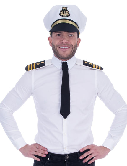 Funny Fashion Kapitein verkleed set Hans 3-delig