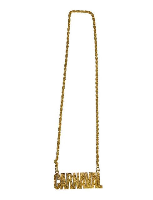 Funny Fashion Ketting carnaval goud