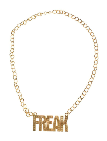 Funny Fashion Ketting freak goud