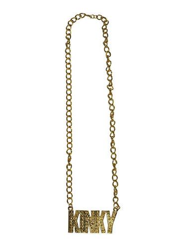 Funny Fashion Ketting kinky goud