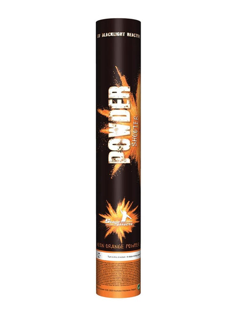 Funny Fashion Kleurpoeder kanon oranje uv / blacklight 40cm