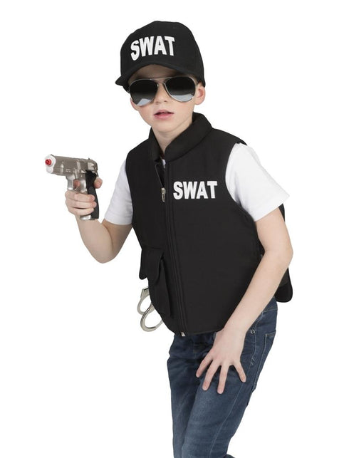Funny Fashion Kogelvrij swat vest voor kids