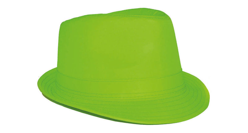 Funny Fashion Kojak gleufhoed Marit neon groen