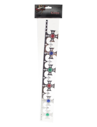 Funny Fashion Koningskroon in zilver