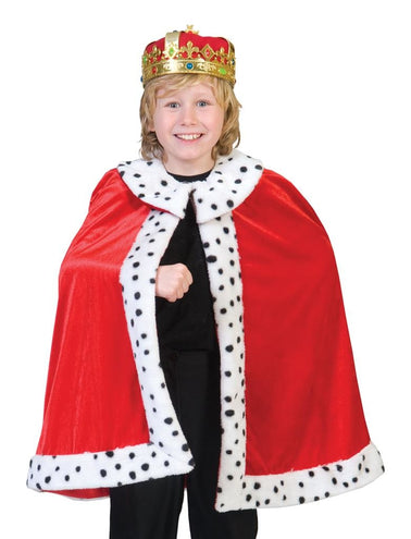 Funny Fashion Koningsmantel voor kinderen Willem