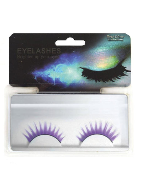 Funny Fashion Korte nepwimpers in paars