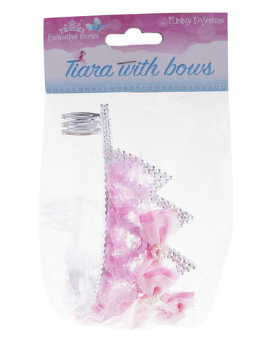 Funny Fashion Kroon met parels en kant