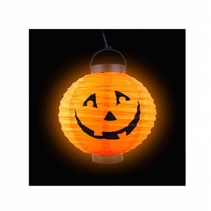 Funny Fashion Lampion pompoen met licht