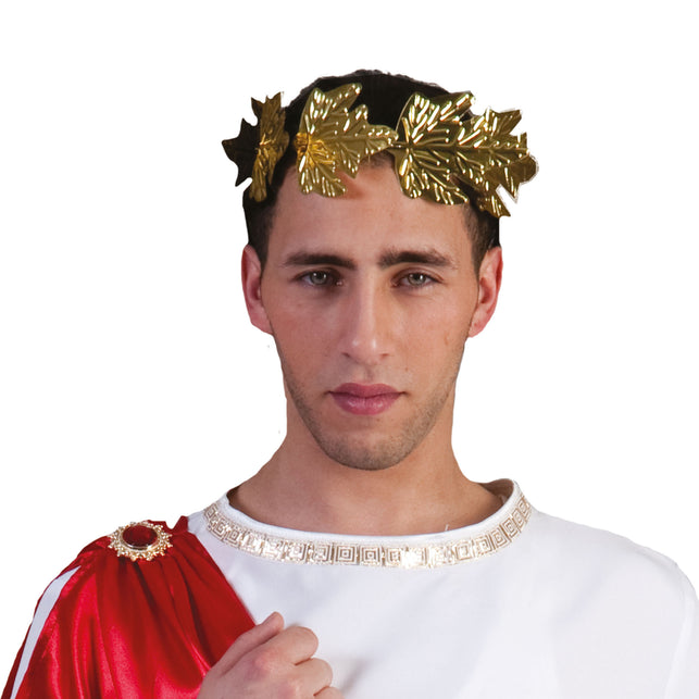 Funny Fashion Lauwerkrans goud budget