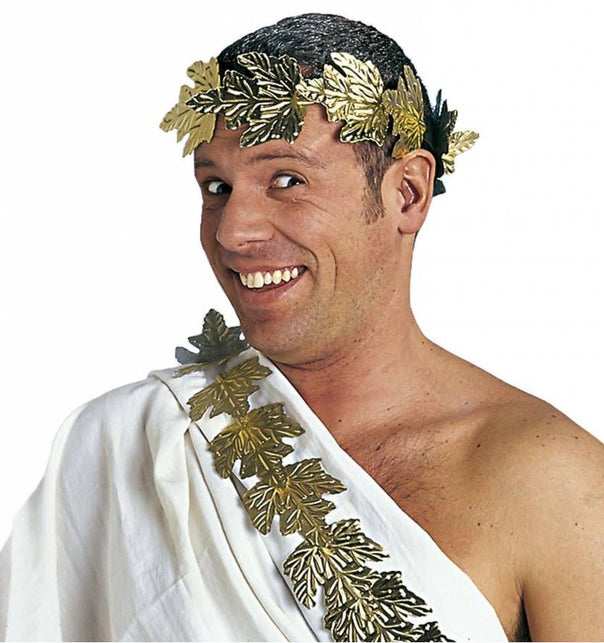 Funny Fashion Lauwerkrans goud budget