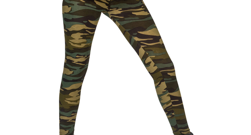 Funny Fashion Legging army print