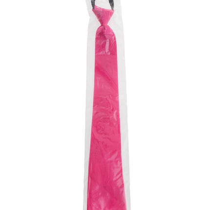 Funny Fashion Leuke neon roze stropdas