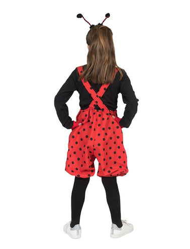 Funny Fashion Lieveheersbeestje meisjes overall