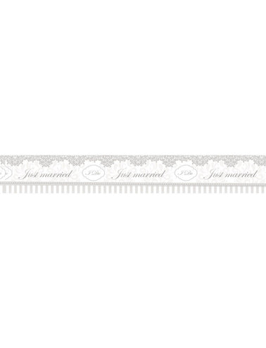 Funny Fashion Lint Just married 8x610cm