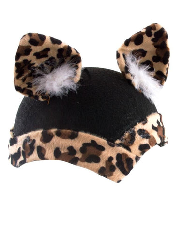 Funny Fashion Luipaard muts met oren