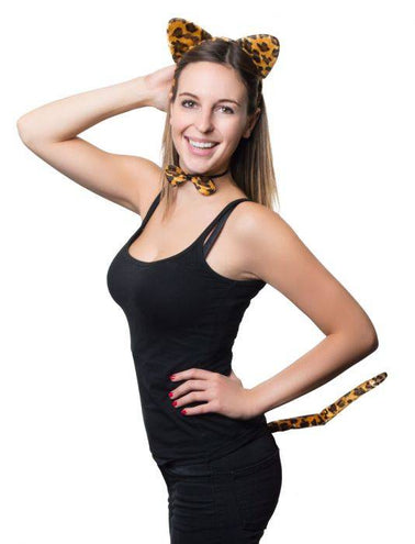 Funny Fashion Luipaard set 3-delig